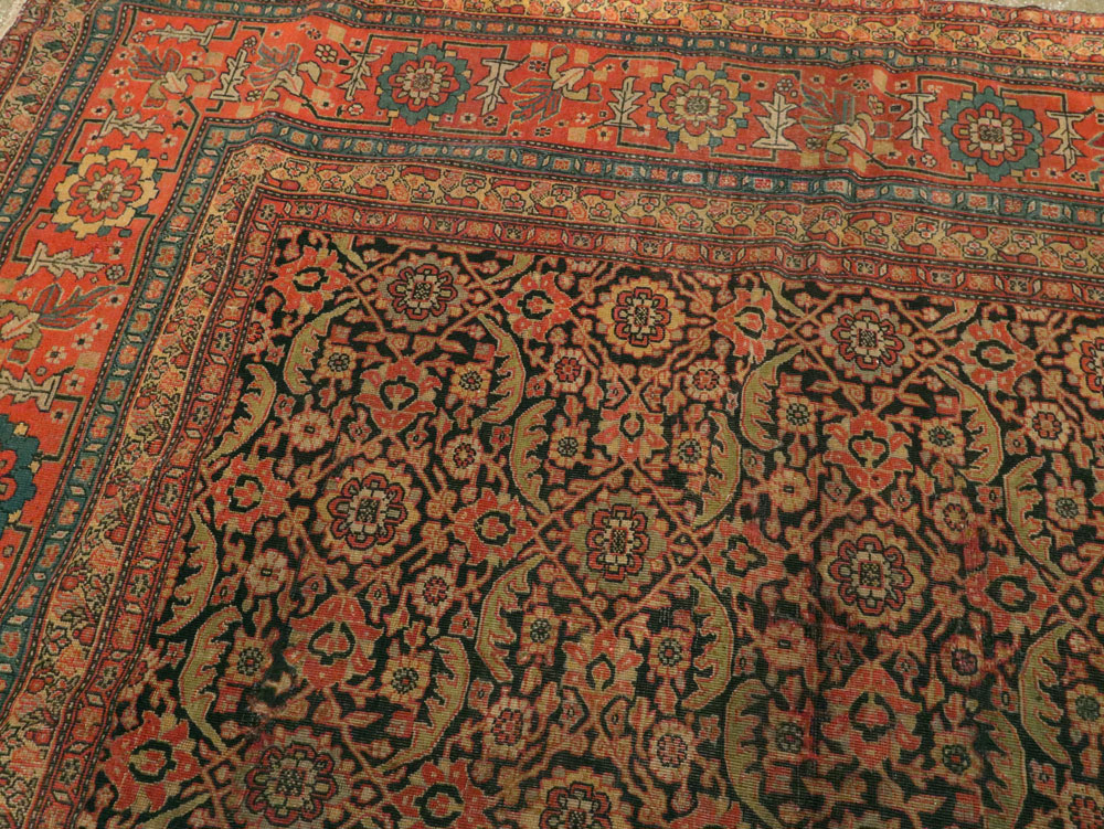 Antique Indian Amritsar Carpet, No.10255 - Galerie Shabab