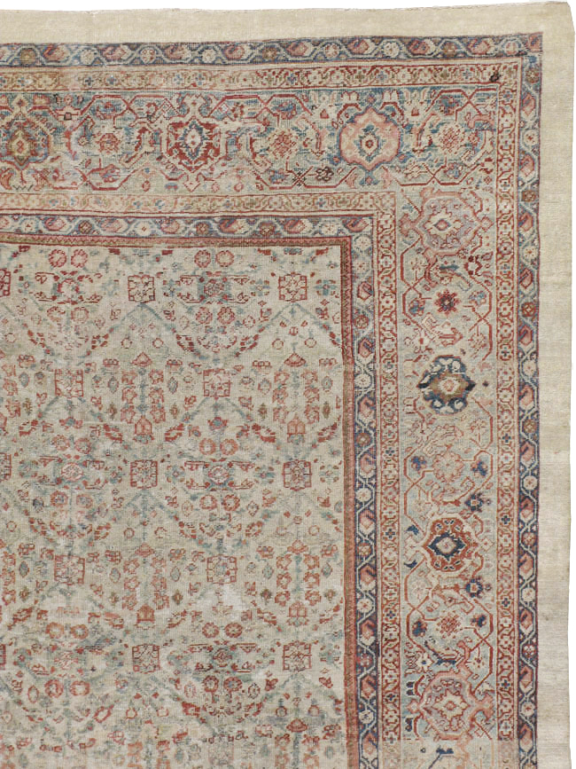 Antique Persian Mahal Carpet, No.10266 - Galerie Shabab