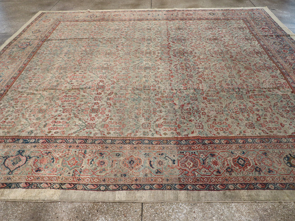 Antique Persian Mahal Carpet, No.10266 - Galerie Shabab