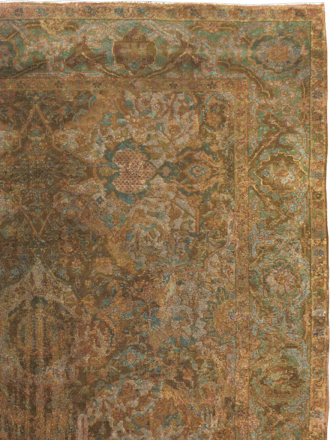 Antique Indian Lahore Carpet, No.10460 - Galerie Shabab
