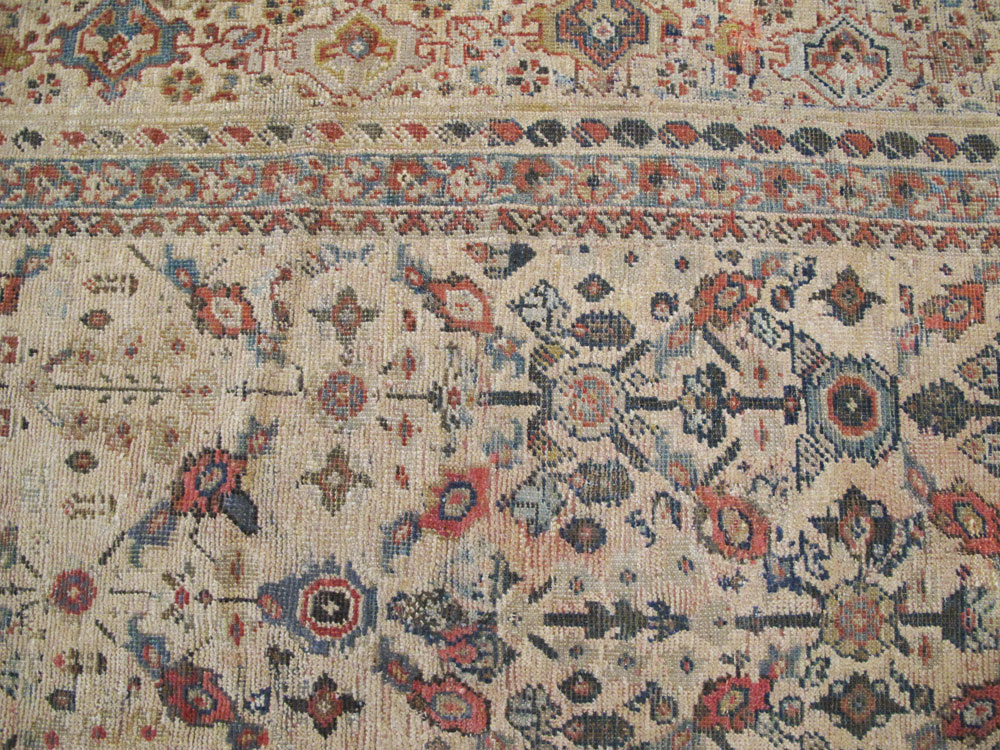 Antique Persian Mahal Carpet, No.10494 - Galerie Shabab