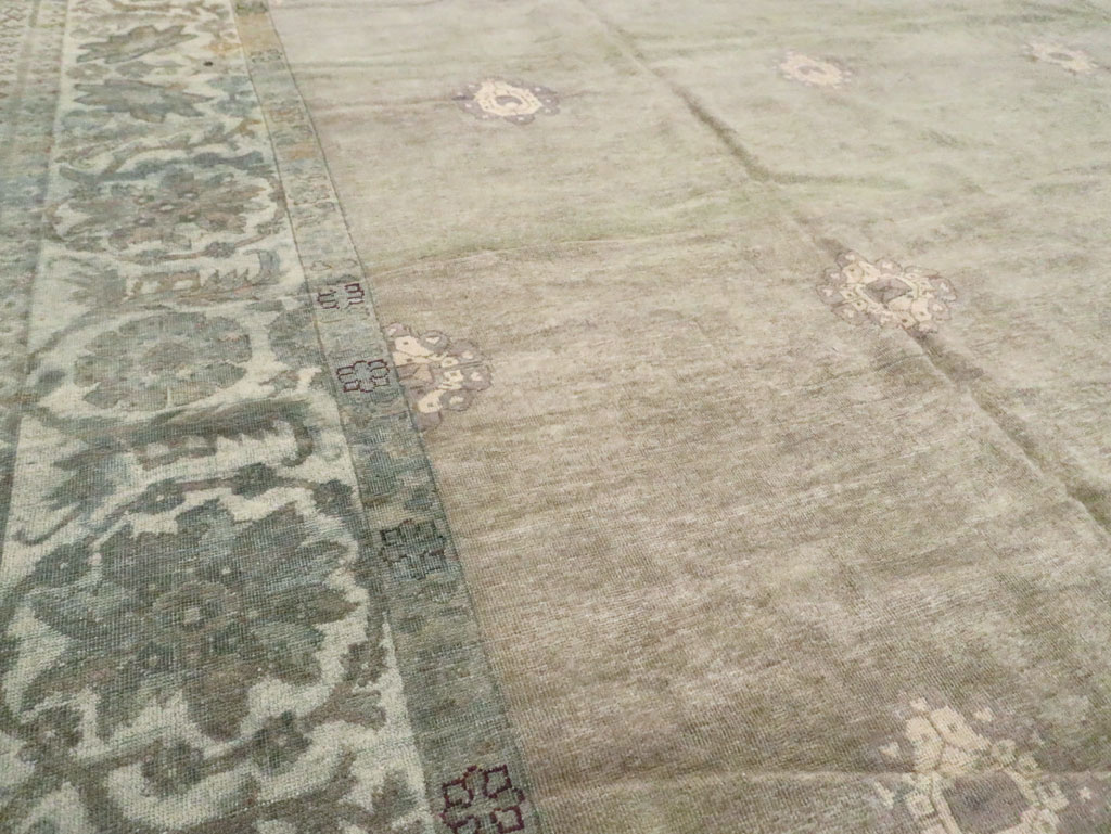 Antique Indian Amritsar Carpet, No.10581 - Galerie Shabab