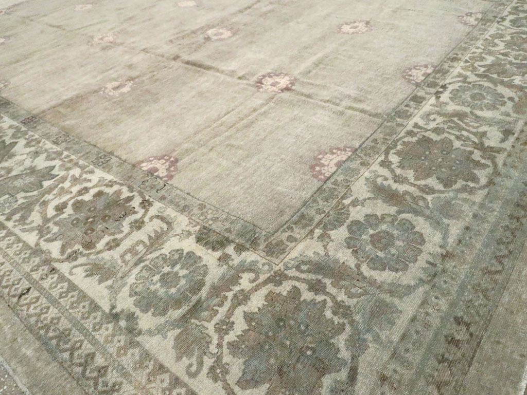 Antique Indian Amritsar Carpet, No.10581 - Galerie Shabab