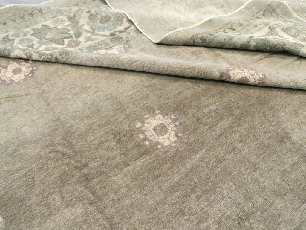 Antique Indian Amritsar Carpet, No.10581 - Galerie Shabab