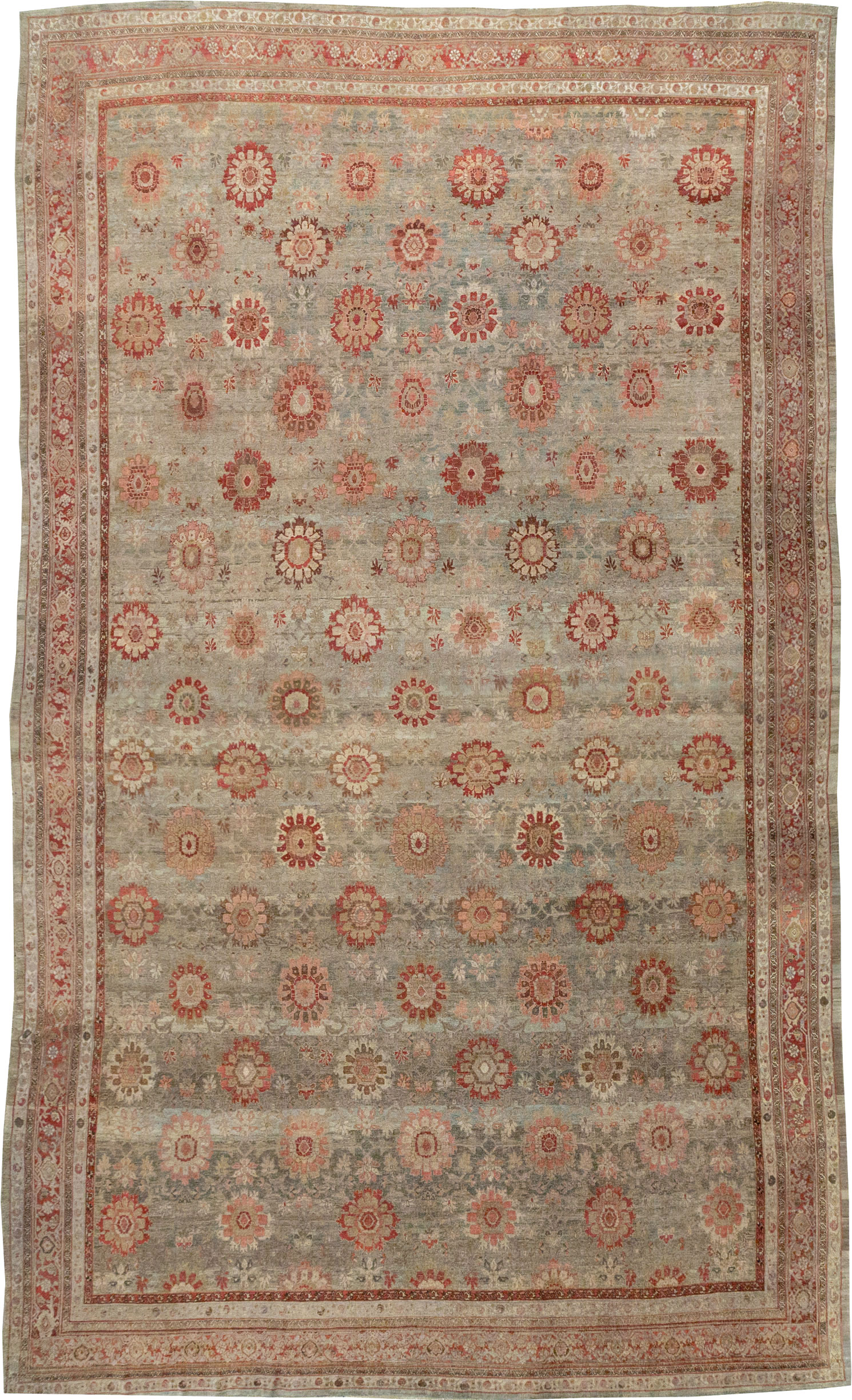 Antique Persian Bidjar Oversize Carpet, No.11081 - Galerie Shabab