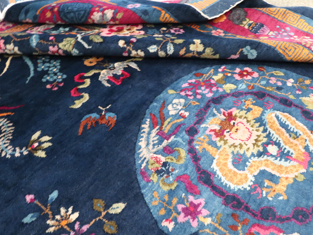 Vintage Chinese Art Deco Room Size Carpet, No.11122 - Galerie Shabab