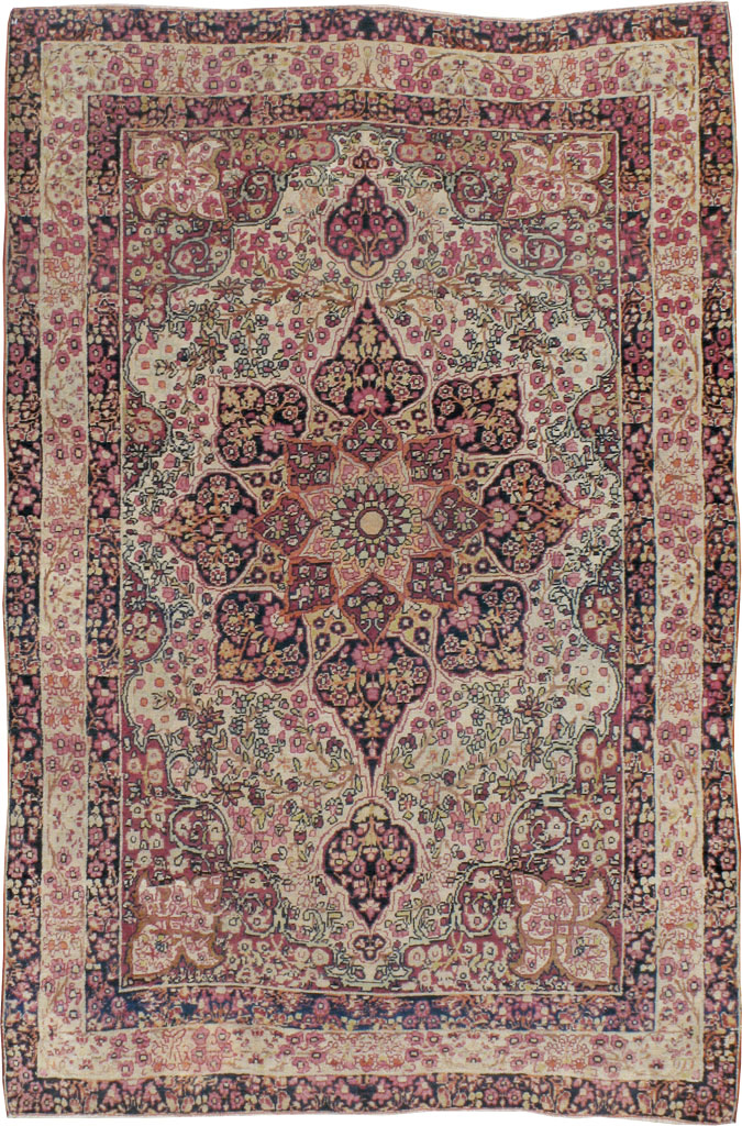 Antique Persian Lavar Kerman Rug, No.11251 - Galerie Shabab