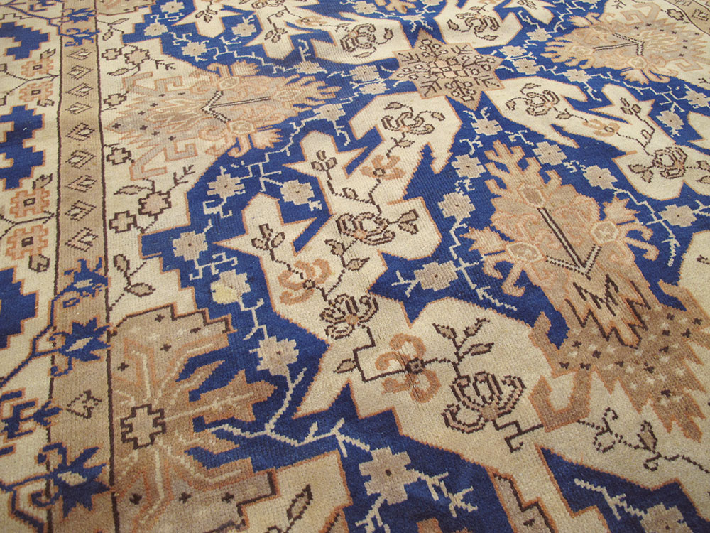 Vintage Indian Lahore Carpet, No.11345 - Galerie Shabab