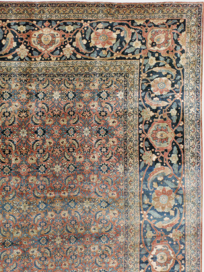 Antique Persian Tabriz Carpet, No.11379 - Galerie Shabab
