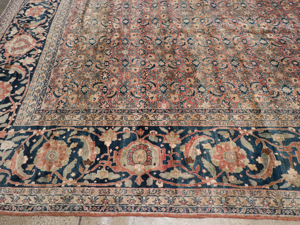 Antique Persian Tabriz Carpet, No.11379 - Galerie Shabab