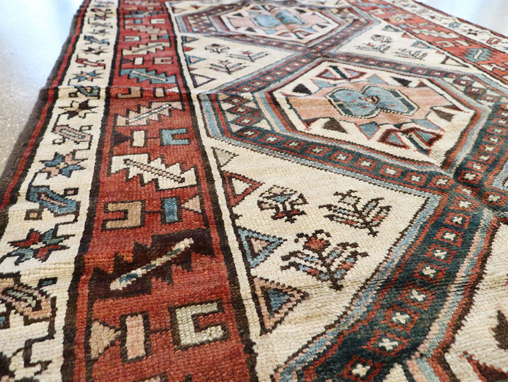 Antique Persian Serab Gallery Rug, No.11459 - Galerie Shabab