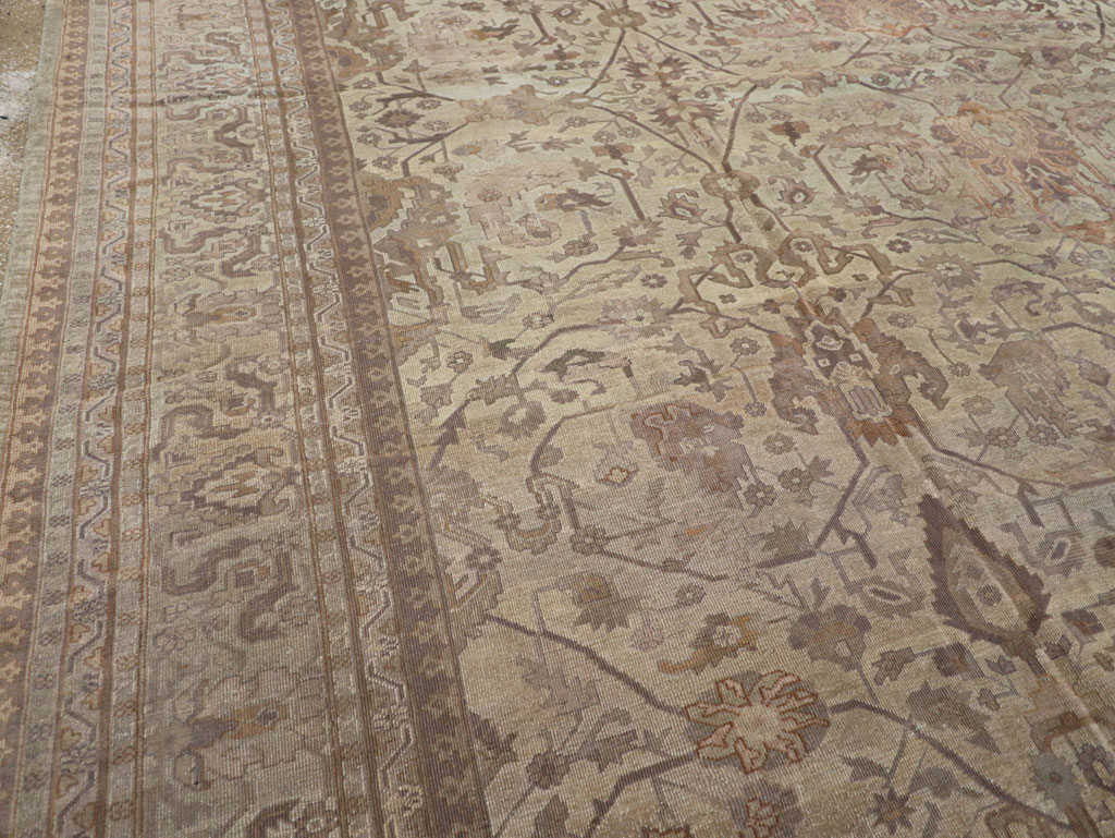 A Oushak Carpet, No.11655 - Galerie Shabab