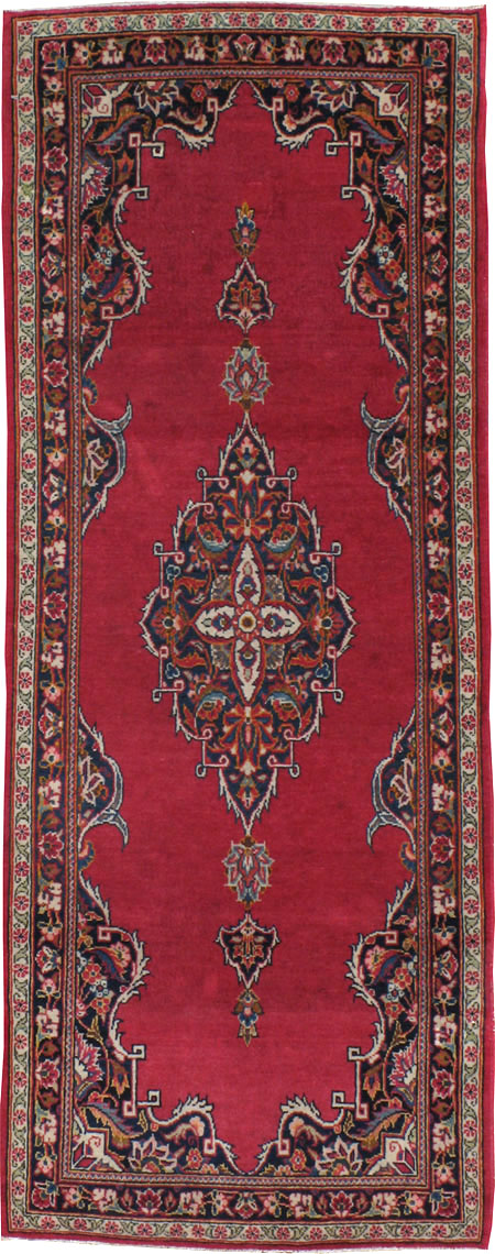Vintage Persian Kashan Rug, No.11758 - Galerie Shabab