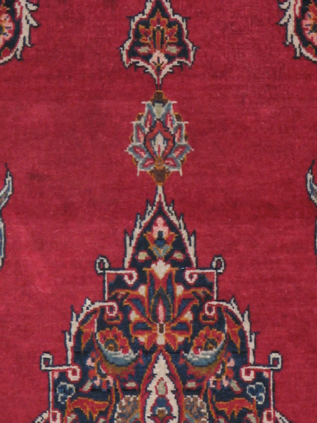 Vintage Persian Kashan Rug, No.11758 - Galerie Shabab