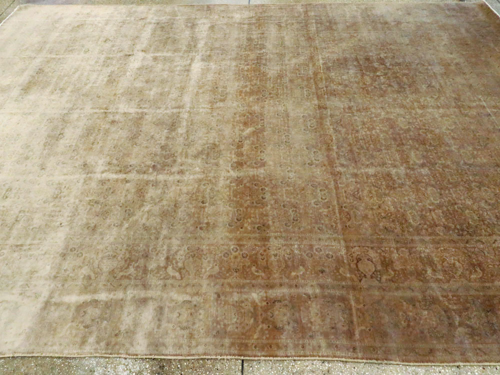 Antique Persian Tabriz Carpet, No.11786 - Galerie Shabab