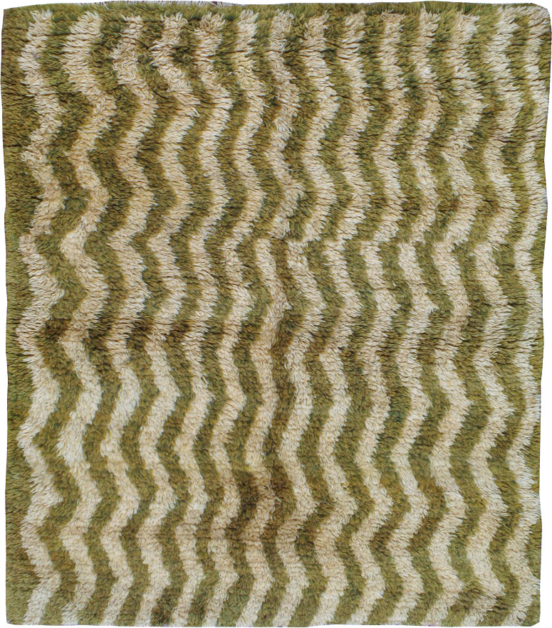 Vintage Turkish Tulu Rug, No.12292 - Galerie Shabab