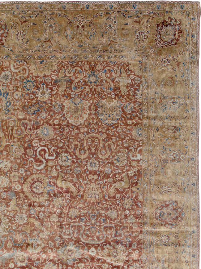 Antique Indian Lahore Rug, No.12353 - Galerie Shabab