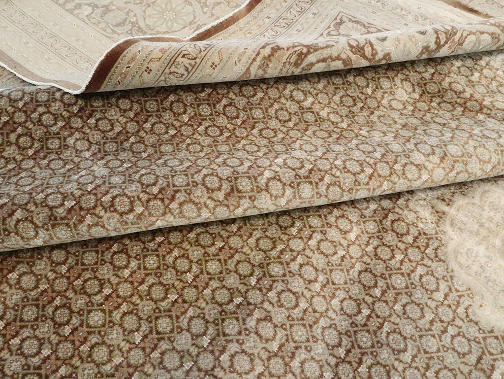 Vintage Persian Tabriz Rug, No.12405 - Galerie Shabab