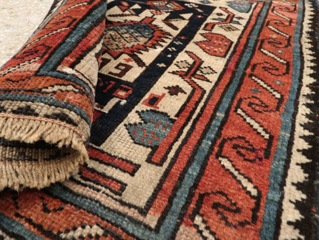 Vintage Caucasian Kuba Bag Face (Pair: 2 of 2), No.12451 - Galerie Shabab