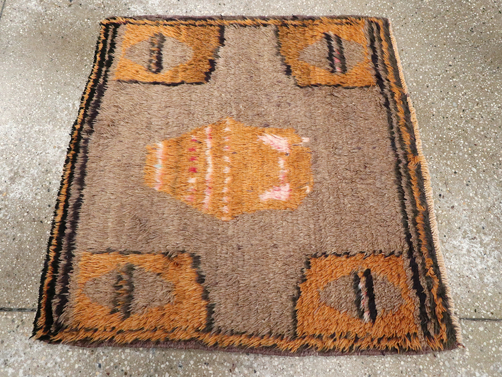 Vintage Turkish Konya Rug, No.12547 - Galerie Shabab