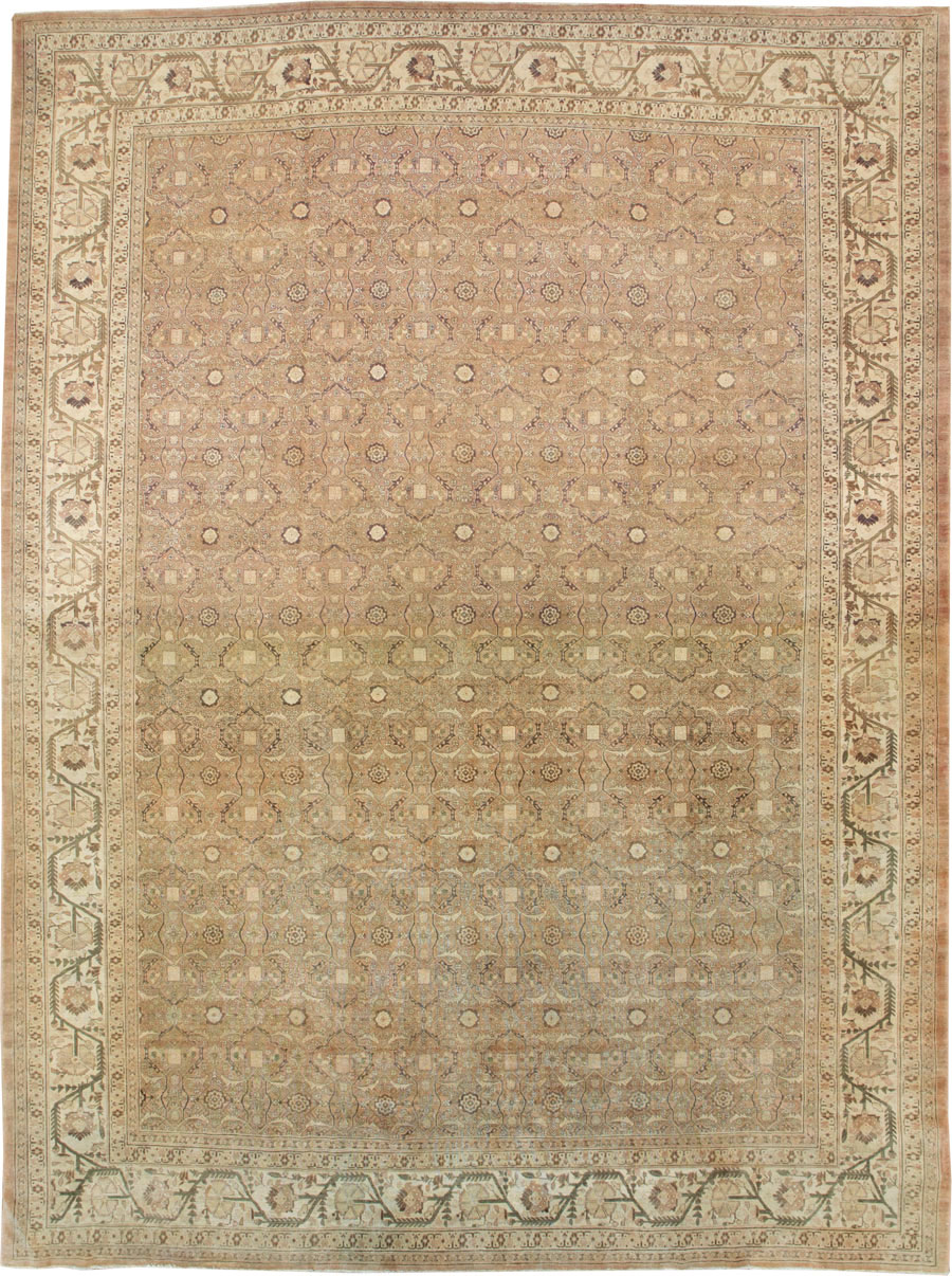 Antique Persian Tabriz Rug, No.12939 - Galerie Shabab