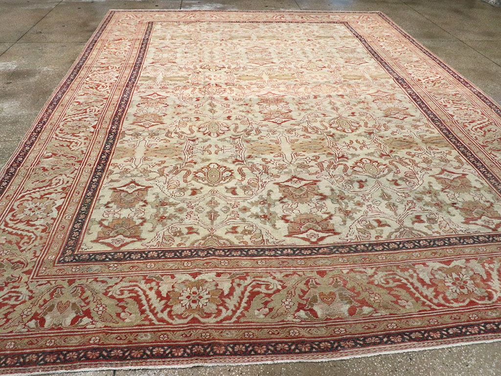 Antique Persian Sultanabad Carpet, No.12940 - Galerie Shabab