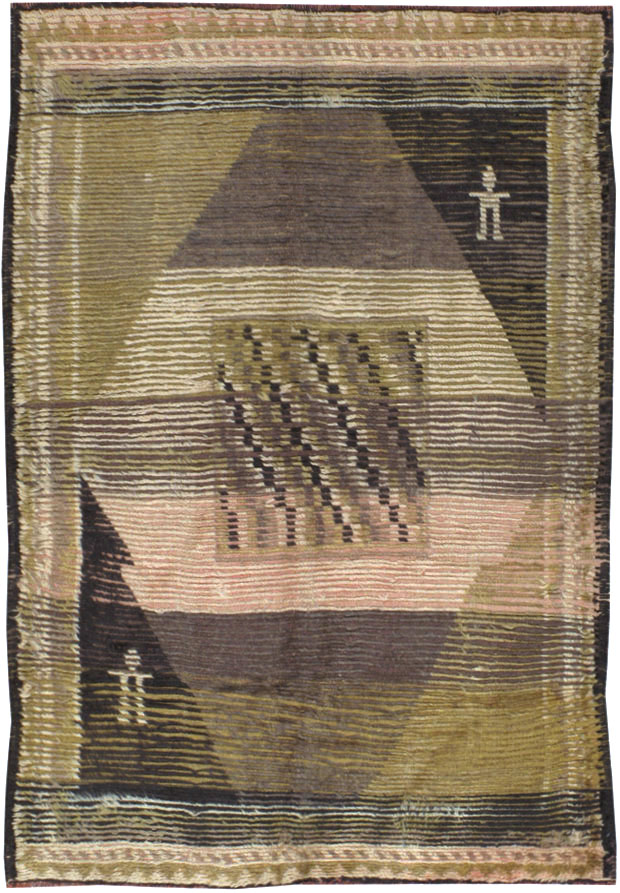 Vintage Turkish Konya Rug, No.13221 - Galerie Shabab