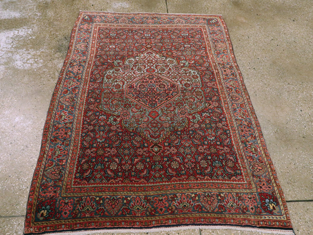 Antique Persian Bidjar Rug, No.13316 - Galerie Shabab