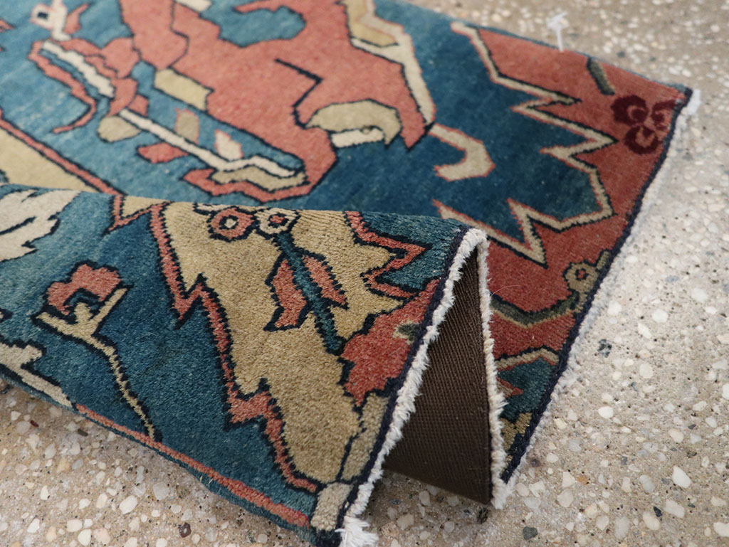 Antique Indian Larestan Sampler Rug, No.13498 - Galerie Shabab