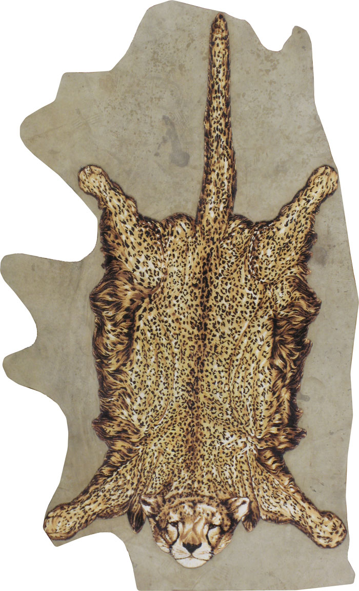 Persian Tabriz Lion Rug, No.13514 - Galerie Shabab