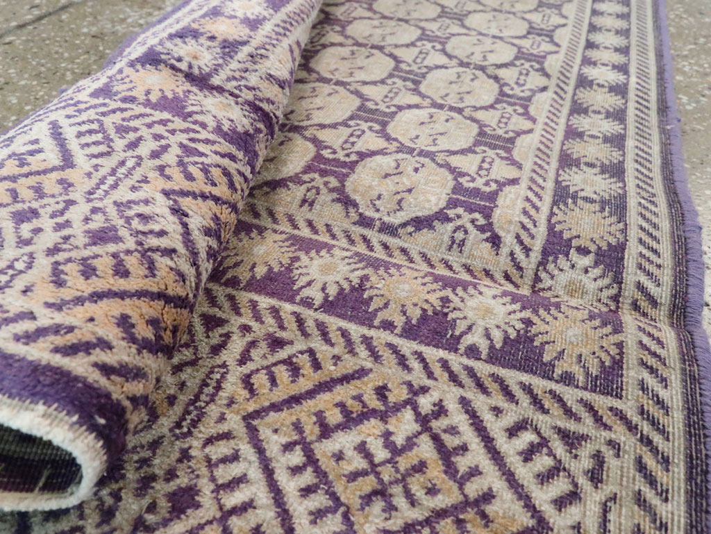 Vintage Indian Cotton Agra runner, No.13609 - Galerie Shabab