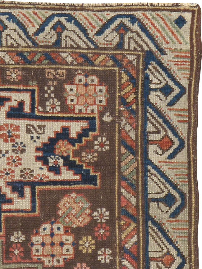 Antique  Caucasian Zeychur Kuba Rug, No.13762 - Galerie Shabab
