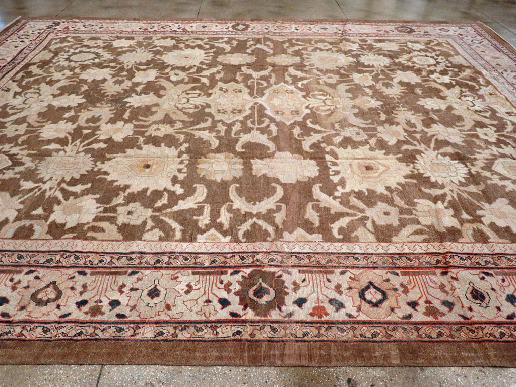 Antique Persian Mahal Carpet, No.13993 - Galerie Shabab