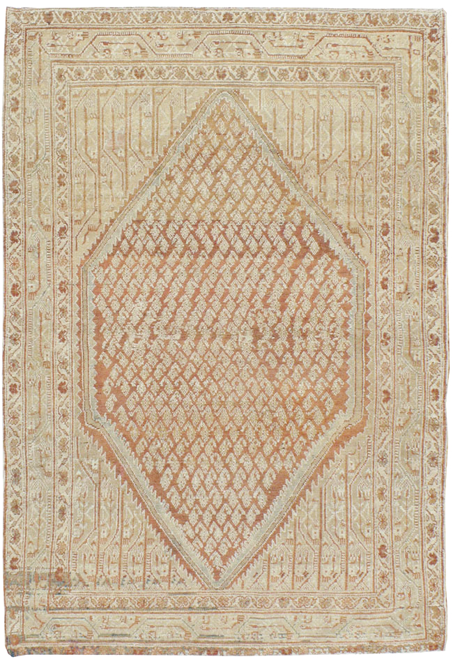 Vintage Persian Malayer Rug, No.14083 - Galerie Shabab