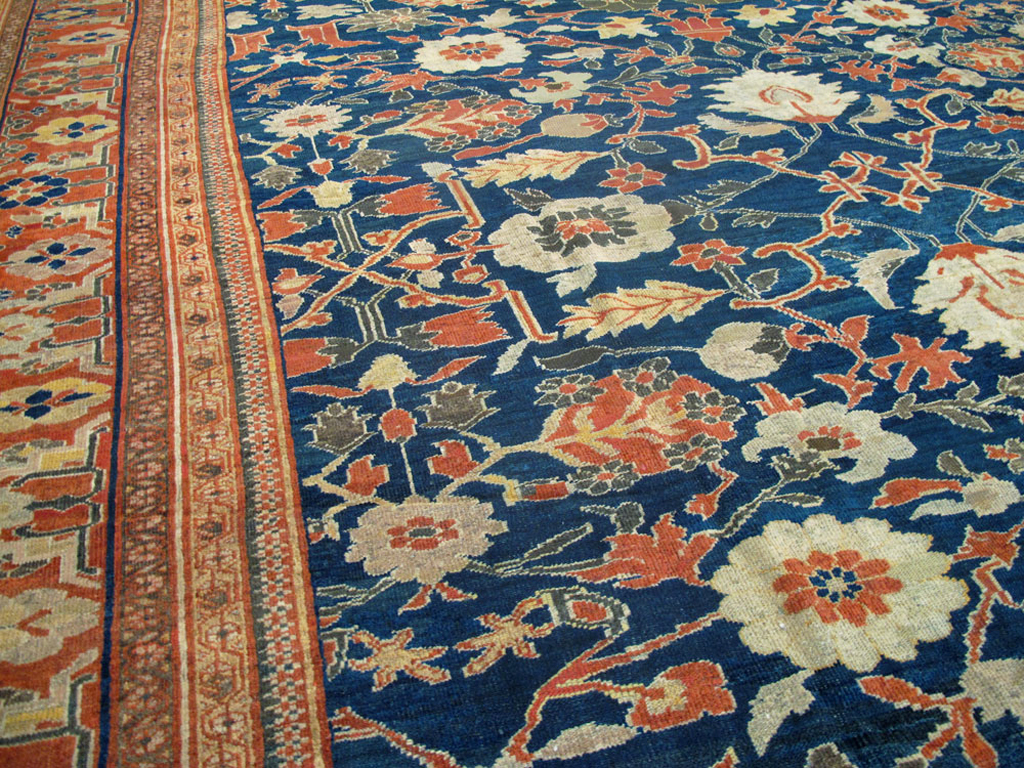 Antique Persian Sultanabad Carpet, No.14235 - Galerie Shabab