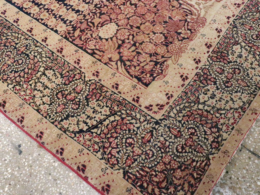 Antique Persian Lavar Kerman Rug, No.14258 - Galerie Shabab