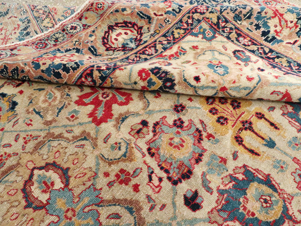 Antique Persian Tabriz Carpet, No.14434 - Galerie Shabab