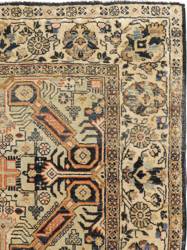 Vintage Persian Tabriz Rug (Pair: 1 of 2), No.14547 - Galerie Shabab