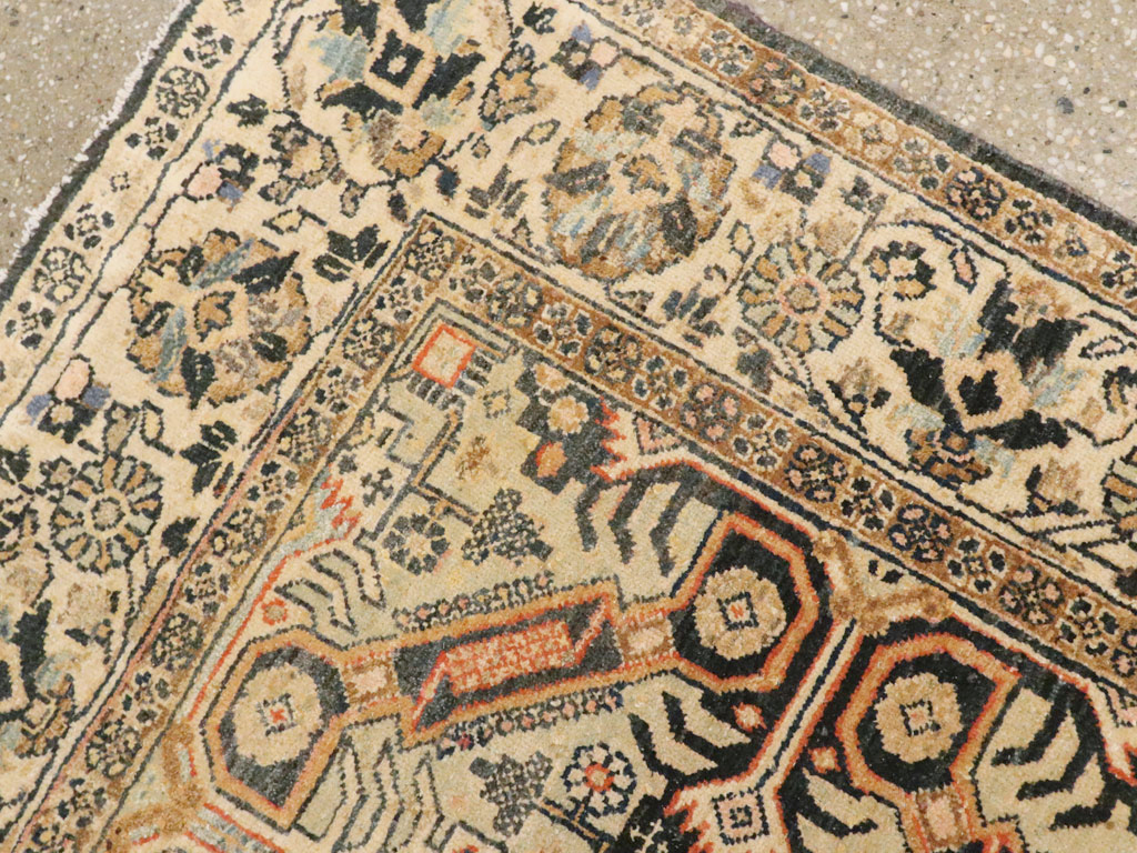 Vintage Persian Tabriz Rug (Pair: 1 of 2), No.14547 - Galerie Shabab