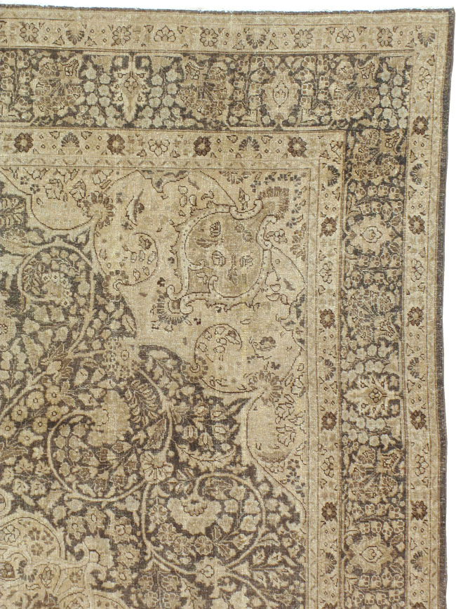 Antique Persian Tabriz Carpet, No.14837 - Galerie Shabab