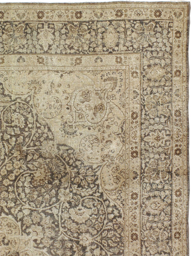 Antique Persian Tabriz Carpet, No.14837 - Galerie Shabab
