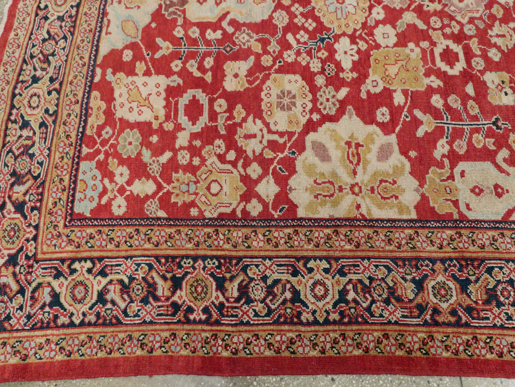 Antique Persian Sultanabad Gallery Carpet, No.15154 - Galerie Shabab