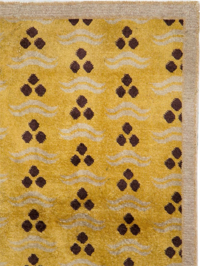 Vintage Turkish Anatolian Deco Rug, No.15237 - Galerie Shabab