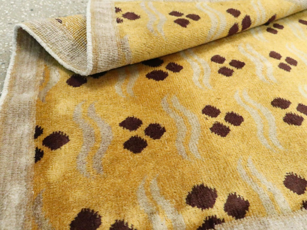 Vintage Turkish Anatolian Deco Rug, No.15237 - Galerie Shabab