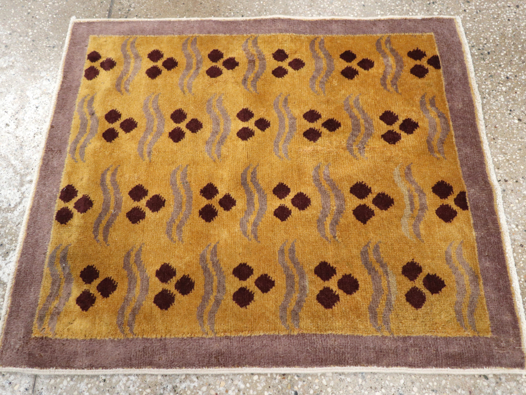 Vintage Anatolian Deco Rug, No.15302 - Galerie Shabab