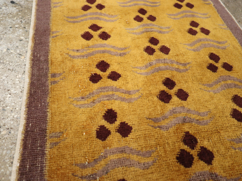 Vintage Turkish Anatolian Deco Rug, No.15332 - Galerie Shabab