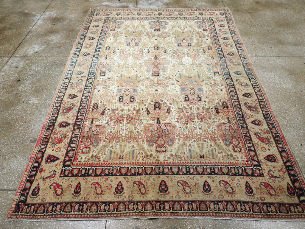 Antique Persian Tabriz Carpet, No.15341 - Galerie Shabab