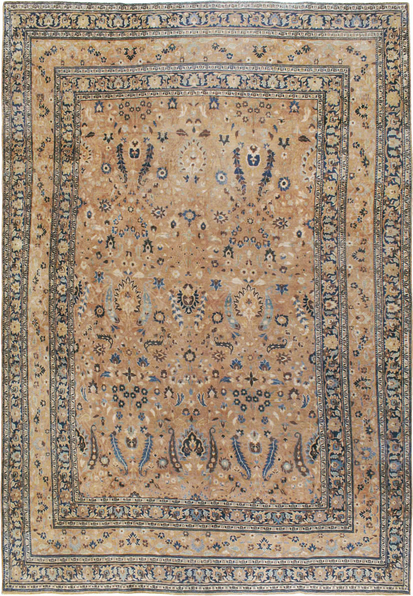 Antique Persian Mashad Carpet, No.15508 - Galerie Shabab