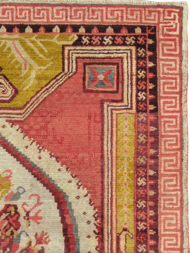 Antique Turkish Ghiordes Rug, No.15708 - Galerie Shabab