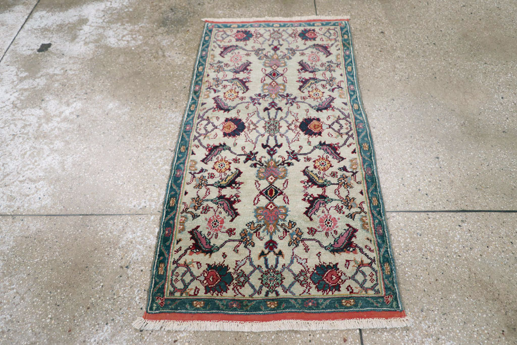 Antique Indian Agra Rug (Pair: 1 of 2), No.15746 - Galerie Shabab